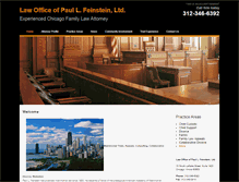 Tablet Screenshot of paulfeinstein.com